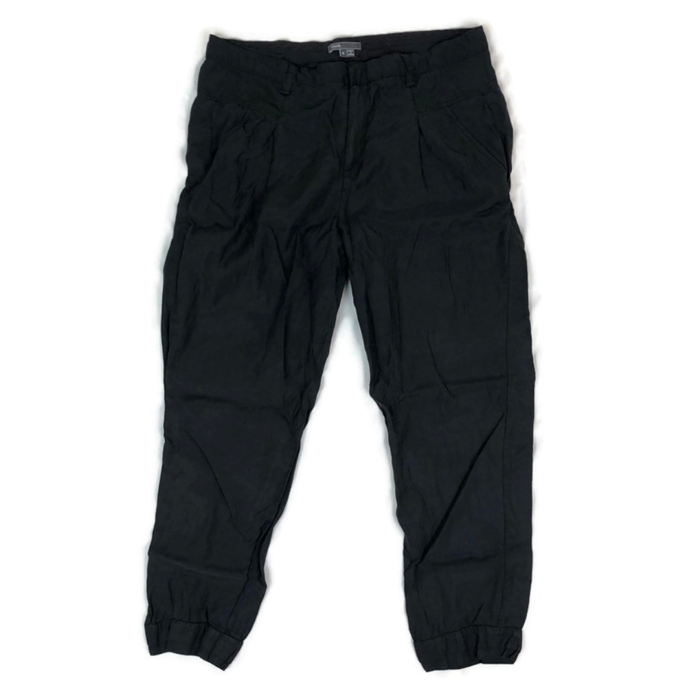 Vince. Women’s Charcoal Gray Linen blend Jogger Pants Size 8